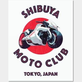 Shibuya Moto Club Posters and Art